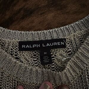 Ralph Lauren golden sweater